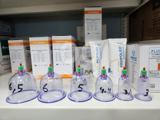 Health & Beauty in Achrafieh - كاسات حجامة احترافية قياسات متنوعة | Professional Hijama Cupping Therapy Cups - Sizes 3-6.5cm