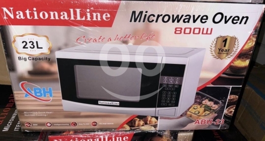 Other home appliances in Barbir - ميكروويف National Line سعة 23 لتر وبقوة 800 واط | National Line 23L Microwave Oven 800W
