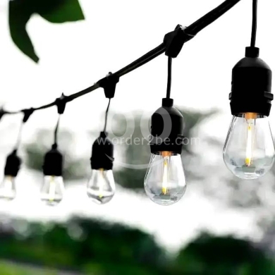 Home & Garden in Bechara El Khoury - Heavy-Duty E27 Outdoor String Light Cable - Weatherproof & Linkable