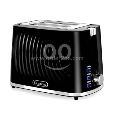 Kitchen appliances in Bechara El Khoury - Lexical 900W 2-Slice Toaster — 7 Browning Levels and Removable Crumb Tray