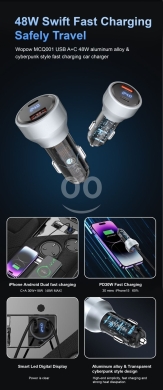 Wopow car adapter 48w — 6