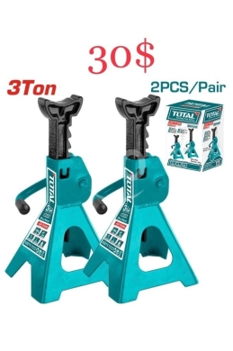 DIY Tools & Materials in Tripoli - Total 3-Ton Jack Stands (Pair) - Heavy Duty Vehicle Support
