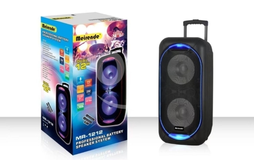 Audio & Stereo in Sarba - Meirende Trolley Bluetooth Karaoke Speaker dual 12inch
