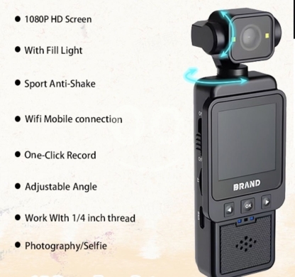 Multi-functional recorder camera — 3