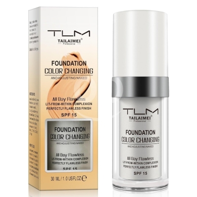 Health & Beauty in Beirut City - كريم أساس TLM تغطية مثالية لكل درجات البشرة | TLM Color Changing Magic Foundation