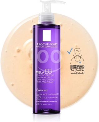 غسول لاروش بوزيه Mela B3 جل التقشير الدقيق لتنقية وتوحيد لون البشرة 200 مل | La Roche-Pos… — 4