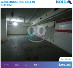 spacious 390m2 warehouse 4sale in Achrafieh-Geitawi -مستودع في جعيتاويEZ21W3