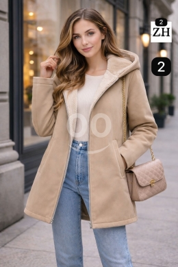 الملابس، الأحذية والزينة في أبو سمرا - جاكيت قطن شتوي مبطن بالفرو الناعم | Cozy Fleece-Lined Cotton Winter Jacket