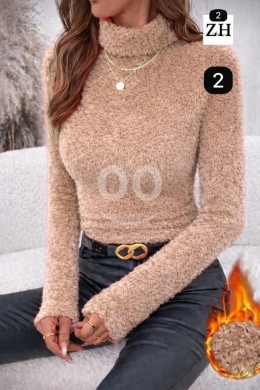 بادي فرو ناعم نسائي دافئ وأنيق | Elegant Women's Soft Faux Fur Bodysuit — 6