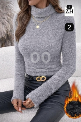 بادي فرو ناعم نسائي دافئ وأنيق | Elegant Women's Soft Faux Fur Bodysuit — 3
