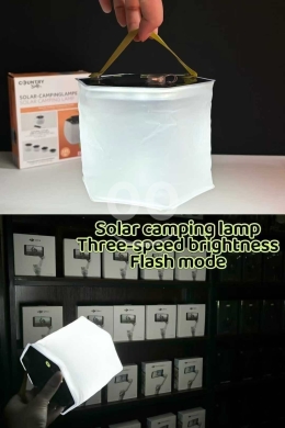 Solar camping light — 6