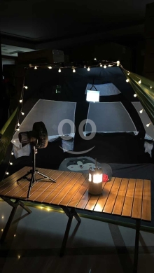 Solar camping light — 5