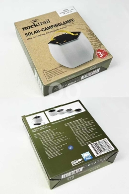 Solar camping light — 8