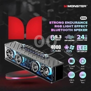 MONSTER G06 Multimedia Bluetooth Speaker — 6