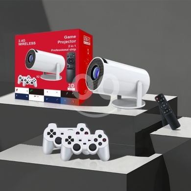 TV & videos in Al Dahye - استمتع بتجربة ترفيه متكاملة مع Game Projector 2&times;1بدقة 4K