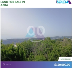 1155m2 land+mountain view-Prime Location-4sale in Azra/Keserwan-كسروانPE1L614