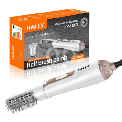 Santé & Beauté dans Ajaltoun - مشط حراري لفرد الشعر هالي 800 واط | HALEY Half Brush Straightener 800W HY-4001