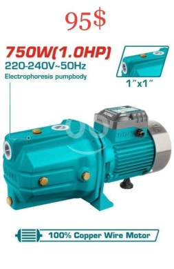 DIY Tools & Materials in Tripoli - Total 1.0HP Jet Pump (Self-Priming) - $95