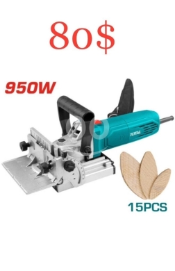 Outils et matériaux de bricolage dans Tripoli - Total 950W Professional Biscuit Joiner - Seamless Wood Jointing for $80