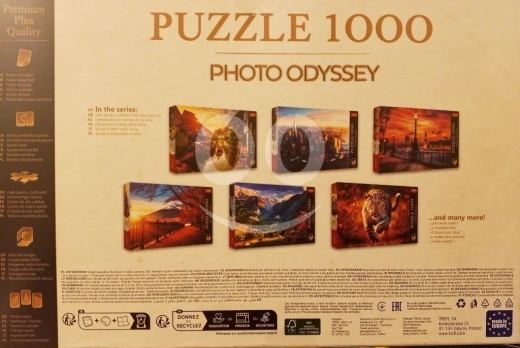 أحجية بازل صور أوديسي لبرج سستا في سان مارينو 1000 قطعة | Photo Odyssey Cesta Tower San M… — 2