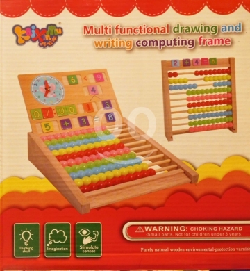 Autres biens dans Ras-Meska - إطار خشبي تعليمي متعدد الوظائف للرسم والحساب 3+ | Wooden Multi-functional Drawing & Math Frame 3+