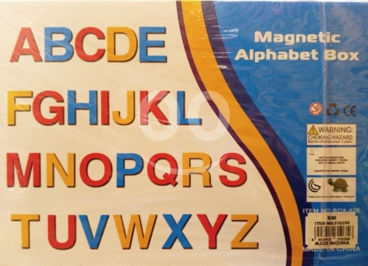 صندوق الحروف المغناطيسية التعليمي مع سبورة بيضاء للأطفال | Magnetic Alphabet Box with Whi… — 3