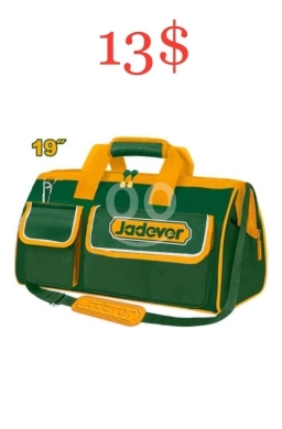 DIY Tools & Materials in Tripoli - حقيبة معدات توتال 13 بوصة بـ 6 جيوب خارجية وسعة تحميل 12 كجم (13$)
