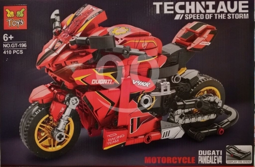 Other Goods in Ras El Metn - لعبة مكعبات بناء دراجة نارية دوكاتي بانيجال V4 للأطفال 410 قطعة | Ducati Panigale V4 Motorcycle