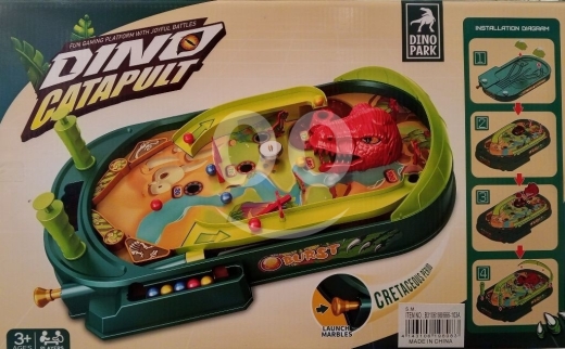 لعبة منجنيق الديناصورات التفاعلية للأطفال تحدي ومنافسة | Dino Catapult 2-Player Action Ga… — 3