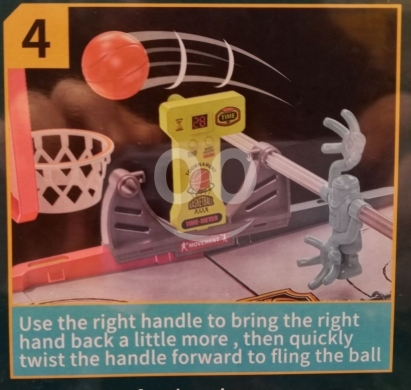 لعبة كرة السلة المكتبية التفاعلية للأطفال لتطوير التنسيق والتركيز | Basketball Tabletop A… — 6