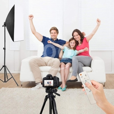 85W Softbox Lighting Kit - Professional Photography Studio Light with Remote Control — 3