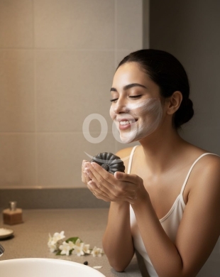 Charcoal soap with jasmine oil — 2