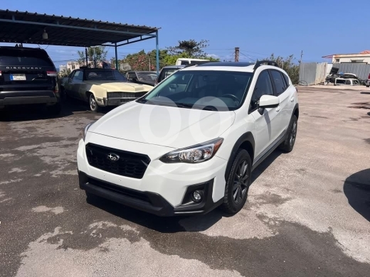 سوبارو في جبيل - سوبارو كروستريك 2019 أبيض لؤلؤي | Subaru Crosstrek 2019 Pearl White Luxury Crossover SUV AWD