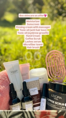 مجموعة العناية المتكاملة لادورا باللون الوردي | L'DORA Comprehensive Pink Care Gift Set — 5