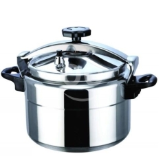 طنجرة ضغط ستانلس ستيل سعة 15 لتر متينة | Heavy Duty 15L Stainless Steel Pressure Cooker