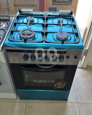 Kitchen appliances in Khalde - Elegance Gas 4-Burner Cooker with Oven & Grill - Compact Blue Design