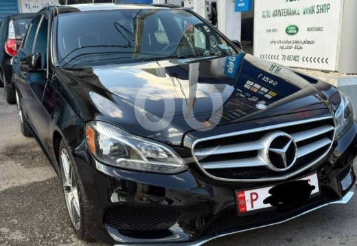 Mercedes-Benz in Beirut City - Mercedes Benz E350 2016