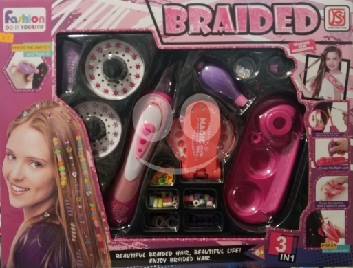 Autres biens dans Ras-Meska - طقم تزيين وضفر الشعر ٣ في ١ - إكسسوارات حياكة جميلة +٦ | 3in1 Braided Hair Accessories Set 6+