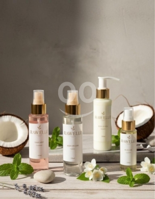 Santé & Beauté dans Moughaïrieh - Rawelle Organic Bodycare Set | 4-Piece Handmade Routine | Hair & Body Care