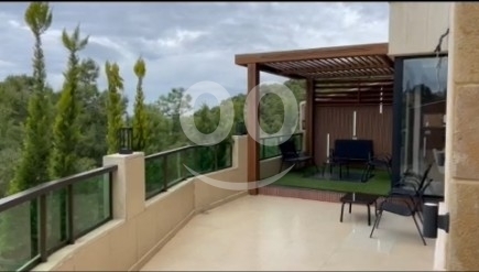 Apartments for rent in Bchamoun - شقة "سوبر ديلوكس" جديدة للايجار في بشامون | تراس كبير وفرش فاخر