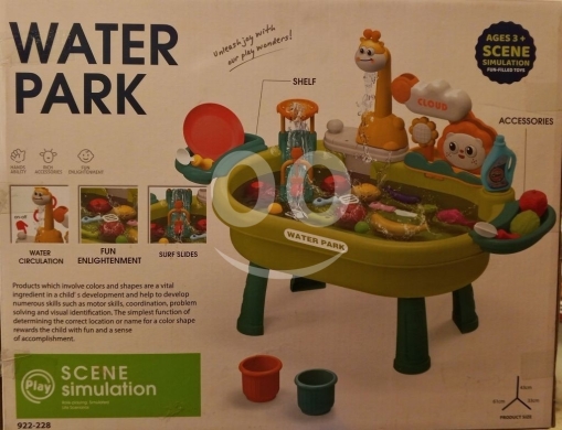 Autres biens dans Ras-Meska - لعبة الحديقة المائية المنزلية للأطفال ٤٠ قطعة +٣ | Water Park Play at Home 40 Pcs Set Age 3+
