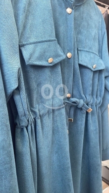 Paneled Denim-Mix Tracksuit — 3