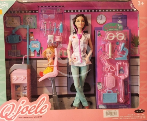 Other Goods in Ras El Metn - عيادة طبيب الأسنان كيو جيلي للأطفال تجربة تعليمية ومرحة | Q Jaele Dental Clinic Toy Set for Kids