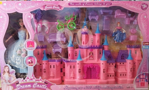 Autres biens dans Ras-Meska - لعبة قصر الأحلام للأميرة مع ملحقات للأطفال من عمر 3 سنوات | Dream Castle Princess Toy Set