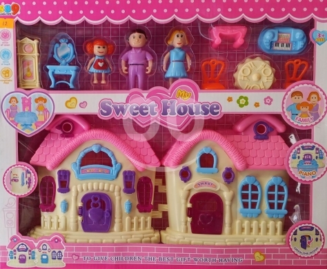 Other Goods in Ras El Metn - منزل الدجاج الوردي الممتع للأطفال مع ملحقات لعب | Sweet House Toy Chicken Gift Set for Kids