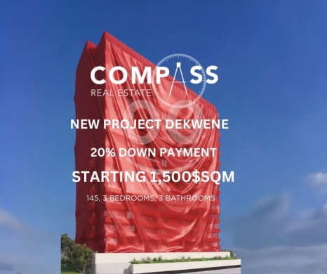 Apartments for sale in Dekouaneh - NEW PROJECT DEKWENE