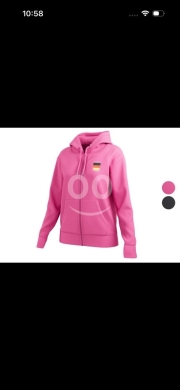 Vêtements, chaussures et accessoires dans Sahat Al Nour - سترة رياضية نسائية ألمانية بقلنسوة | Women&#039;s German Sports Zip-Up Hoodie