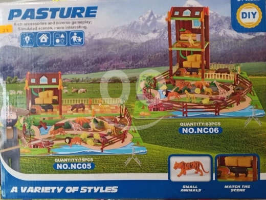 Autres biens dans Ras-Meska - مجموعة ألعاب المزرعة التفاعلية مع ملحقات غنية ومشاهد محاكية | Simulated Pasture Farm Toy Set