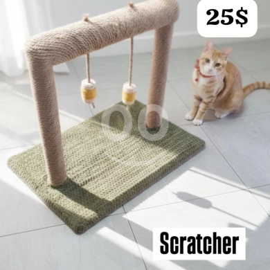 Vêtements, chaussures et accessoires dans Halate - خداشة قطط منزلية فاخرة بتصميمات متنوعة لحماية الأثاث | Premium High Quality Handmade Cat Scratchers