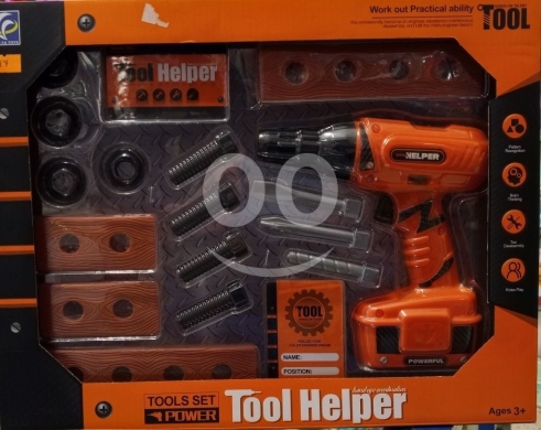 Autres biens dans Ras-Meska - مجموعة أدوات المحاكي الصغير لتنمية المهارات العملية للأعمار من 3 سنوات | Kids Tool Helper Work Set A
